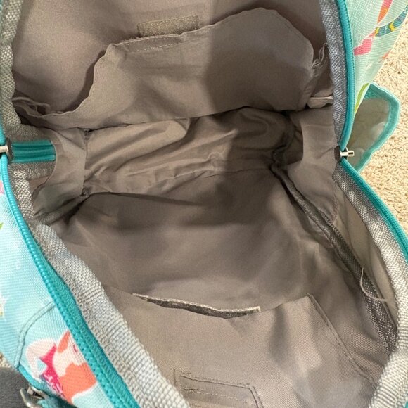 Pottery Barn MacKenzie Kids Mermaid Backpack Turquoise & Pink - Picture 5 of 6
